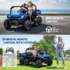 24V Electric Ride-on Dump Truck for Kids, 4WD Ride-On Car for Kids, 2-Seater UTV with Remote Control, Off-Road Electric Vehicle for Boys & Girls Outdoor Play view 4