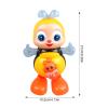 Electric Dancing Bee Toy - Music and Light Animal Toy for Kids, Early Learning Sensory Development, Interactive Play for Playroom, Nursery, Daycare, Bedroom, and Living Room view 2
