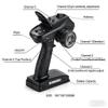 Dumborc X6 Rc Transmitter with P6F Receiver 2.4Ghz Radio 6 Channel Remote Control for All Terrains Vehicle Off-Road Crawler for Traxxas view 2