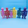 3D Printed Egyptian Mummy Collectible Figurine- Unique Replica Toy for Collectors & Archaeology Enthusiasts, (Red Gold) view 2