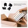 100-Pack Plastic Corner Guards for Straps, Edge Protectors for Cargo Pallet and Load Securing, Prevent Damage to Ratchet Tie Down Straps and Goods view 3