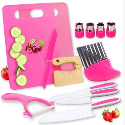 Gotoofun Cooking Sets Real Mini 28 Pcs Pink