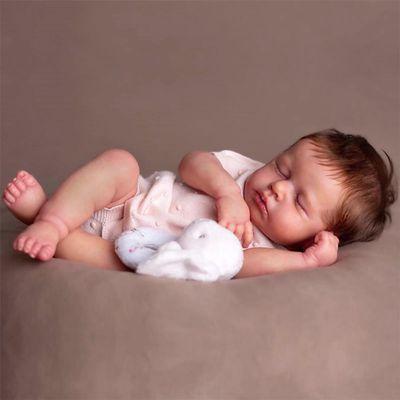 Anano Baby Doll for 2+ Year Old Girl 20inch Reborn Babys Dolls Silicone Full Body Girls Real Life Babys Dolls Silicone Full Body Girls Baby Doll Realistic Newborn