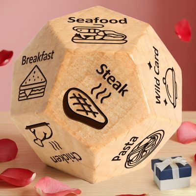 Allotall Fathers Day Dad Gift for Dad from Daughter Son Wife,Anniversary Birthday Gifts for Him Her,Funny Couple Gag Gifts,Date Night Dice Game for Couples,White Elephant Gifts