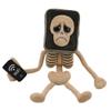 LHKQMYT Skeleton Plush- Funny WiFi Offline Plush Fiqure for Stress Relief, Desk Decor & Gac Gift view 1