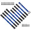 XinGeeek Aluminum Alloy Links Rod for Traxxas 1/16 Summit E-Revo RC Car Accessories Mounting Rod (Blue) view 2