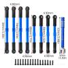 XinGeeek Aluminum Alloy Links Rod for Traxxas 1/16 Summit E-Revo RC Car Accessories Mounting Rod (Blue) view 4