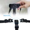 1PCS 3 Point Harness Seat Belt for Kids Adjustable Baby Safety Strap Compatible with IKEA Antilop High Chair Kids High Chair Straps Replacement for Soft & Comfortable on Baby's Skin (Black) view 3