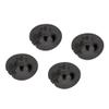 Ymiko Upgraded Spring Retainers and Piston Heads for TRXXAS Slash 2WD RC Vehicle Accessories 3768 (BL Black) view 1