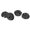 Ymiko Upgraded Spring Retainers and Piston Heads for TRXXAS Slash 2WD RC Vehicle Accessories 3768 (BL Black) view 3