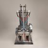 Steam Engine Model Kit That Works, J31009 Single-Cylinder 4-Stroke Diesel Engine for Physics Science Experiment Demonstration view 3