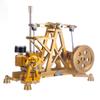 Steam Engine Model Kit That Works, Retro Watt Steam Pump Engine with Boiler Generator & Simulated Steam Mist for Physics Science Experiment Demonstration view 3