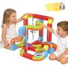 88PCS Electric Train Set with 2 Trains, Infinity Racer 3D Train for Kids, DIY Railway Block- Cube Track Train Toys, STEM Gravity-Defying Magnetic Train Track for Boys Girls 4 5 6 7 8+ view 1