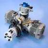 Steam Engine Model Kit That Works, NGH GTT70-E 70cc 7.3HP Twin-Cylinder 2-Stroke Low-NoiseGasoline Engine with Electric Starter for Large Fixed-Wing RC Airplanes & Heavy-Lift Drones view 2