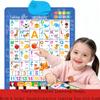 Bilingual Interactive Wall Chart for Kids  with English & Spanish Letters, Numbers, Songs, Animal Words & Piano for Toddlers 1-6 (red) view 3
