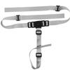 1PCS 3 Point Harness Seat Belt for Kids Adjustable Baby Safety Strap Compatible with IKEA Antilop High Chair Kids High Chair Straps Replacement for Soft & Comfortable on Baby's Skin (Gray) view 1