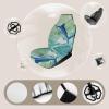 Blue Marlin Fish Painting Funny Car Headrest Covers Print Seat Head Rest Protector Case Fits for Most Cars view 4