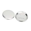 GLOGLOW 100PCS Badge Pin Buttons, Tinplate 56mm Blank Buttons for Crafts, Party Decorations, Personalized Gifts for Adults Kids Men Women Handmade Materials view 2