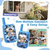 Byserten Video Walkie Talkies for Kids with Voice Changer, 2 Pack Rechargeable Kids Walkie Talkies, Outdoor Play Toys Birthday Gifts for 3-12 Year Old Boys Girls, Camping Hiking Family Games view 4