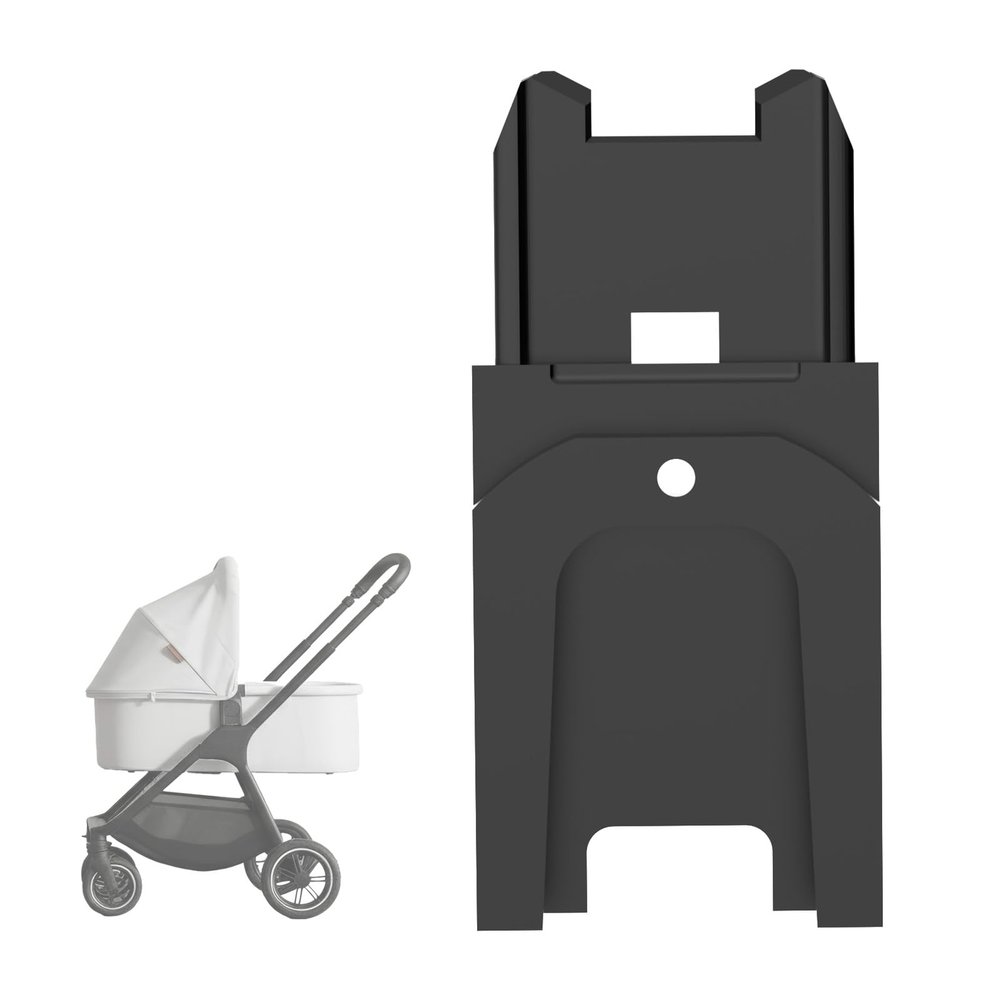 2 PCS Connector for Uppababy V1/V2/V3 Bassinets, Compatible with Nuna Triv Next & Swiv StrollersQuick and Secure Installation