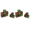 Alomejor Fun Math Teaching Aid 16mm Addition and Subtraction Dice Set with Clear Numbers 20PCS Plastic Dice for Home Math Activities view 1