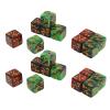 Alomejor Fun Math Teaching Aid 16mm Addition and Subtraction Dice Set with Clear Numbers 20PCS Plastic Dice for Home Math Activities view 4