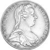 Maria Theresa Thaler Coin Replica | Collectible Antique Style Coin | Double-Sided Historic Design view 1
