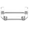 Aluminium Alloy Front Bumper Mount for Axial SCX24 C10, RC Front Bumper Mount Upgrade Parts, Durable 1/24 Scale Bumper with Precise CNC Machining, Anodized Finish for Enhanced Perf (Silver) view 2