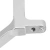 Aluminium Alloy Front Bumper Mount for Axial SCX24 C10, RC Front Bumper Mount Upgrade Parts, Durable 1/24 Scale Bumper with Precise CNC Machining, Anodized Finish for Enhanced Perf (Silver) view 3