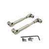 2pcs Metal Drive Shaft Driveshaft 104006 104010 104020 104026 Compatible with 1/10 RC Car view 1