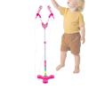 Kids Microphone with Stand, Karaoke Machine with Colorful Light, 12 Inch Kids Toy Microphone with Adjustable Height, Durable Electronic Singing Toy with Mu Playback view 1