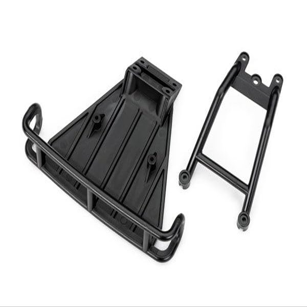 10436 Traxxas Bumper, Front (Upper (1), Lower (1))