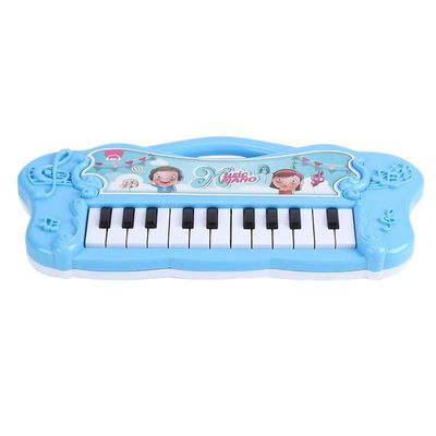 Ymiko Musical Keyboard Toy for Toddlers and Kids, Educational Learning Girls and Boys, Fun Childhood Development Musical Instrument (Blue)