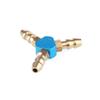 3-Way Nozzle Connector Oil Water Shunt Splitter for TOYAN FS-V800 V8 Engine Model, Cooling & Fuel System Fittings view 4