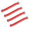Rc Toys Accessories For MN For MN99s MN40 MN45 MN96 MN99 D90 D91 1/12 Metal Chassis Pull Rods Suspension Link Mount RC Car Upgrade Repairs Parts(Silver) view 2