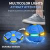 LETIAFINE 2pcs Dual-Shape Magic Ball with 6 LED Lights -Pop up Ball, Magic Bouncing Ball, Bouncing Balls, Magic Flying Saucer, Bouncy Balls view 4