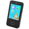 POCREATION Kids Toy Phone, 2.8 Inch Educational Play Phone with HD Dual Camera, Music, Games for Toddlers, Perfect Christmas Birthday Gifts (Black) view 3