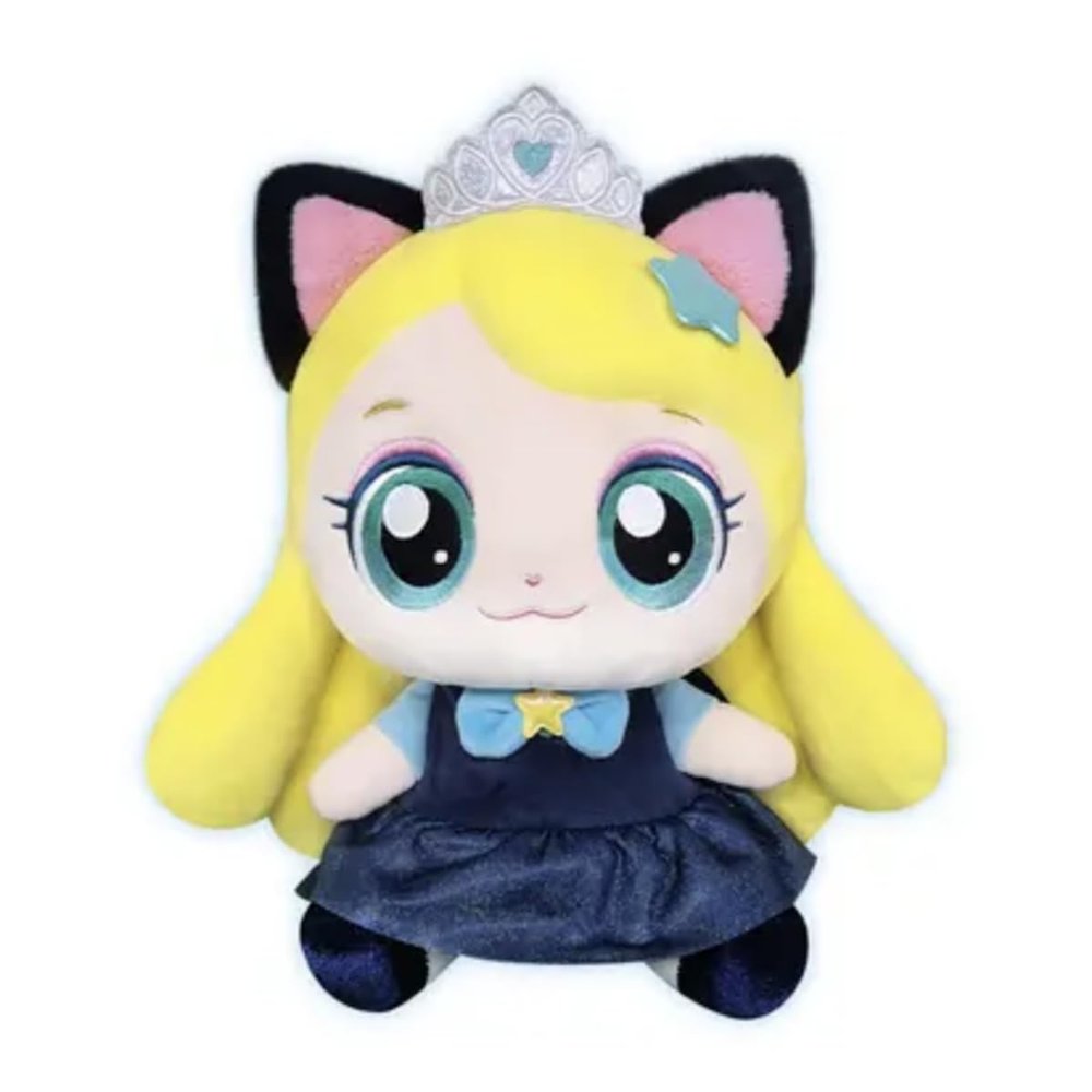 Catch Teenieping Princess Series Kittyping 25cm (11") with Crown Detail | Soft Cat-Inspired Character for Display & Collection 