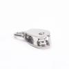 1pcs M32 Single Wheel Swivel Pulley Block,304 Stainless Steel Wire Rope Lifting Swivel Hook Clothesline,Double-Sided Bearing 360 Degree Rotary Roller Pulley view 3