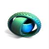 3D Printed Gyro Fidget Spinner, Compact Desk Toy for Focus and Stress Relief, Gyroscopic Design, Made in USA view 4