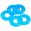 QUE-T 10pcs Aluminum Motor Spacer Motor Mount Washer Gasket Kit for 1/10 Tamiya TT01 TT02 M07 M08 TA02, Compatible with Tamiya 540 Brushed Motors view 2