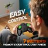 Aoaoy Wall Climbing Gecko, Remote Control Wall Climbing Lizard, Wall Crawler Gecko Robot with LED Lights, Christmas Novelty Toys (Lizard (Green)) view 2