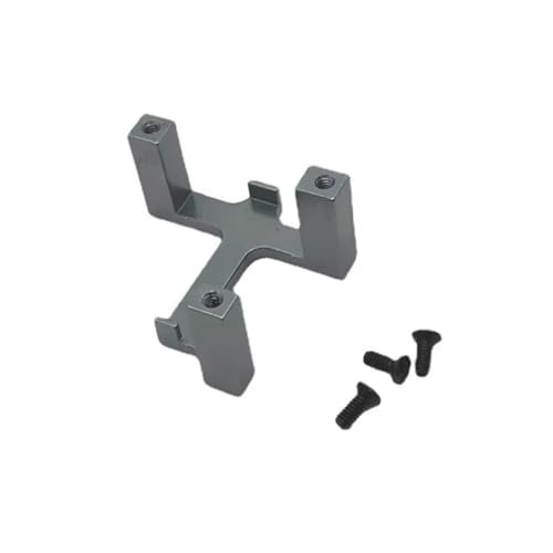 RC Toys Upgrades Parts For WLtoys 284131 For K969 K979 K989 K999 P929 P939 1/28 RC Car Spare Parts Metal Upgrade Servo Mount Accessories(Gray)