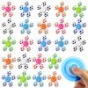 24 Pack Fidget Spinner for Soccer Party Favors, Sensory Fidget Toys Bulk for Classroom Prizes, Stress Relief Fidget Spinners for Kids with Autism ADHD, Goodie Bag Stuffers, Fidget for Kids view 1