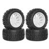 12mm Hex RC Buggy Tire Wheel Foam Inserts 128MM 1/10 Scale Compatible with 12mm Hex Hub RC Cars(White) view 1