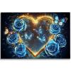 Wooden Puzzles for Adults 4000 Pieces, Rose Jigsaw Puzzle 4000 Pieces, Love Puzzles for Adults, Impossible Challenging Puzzle for Family/Friends, Perfect for Game Nights, Home Decor, Gifts, -2365 view 1