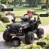 12V Ride on Car for Kids,12v Kids Ride on Car with Parent Remote Control, Spring Suspension & Bluetooth | Electric Toy Car with Music, Horn, LED Lights, 3 Speeds (4.1MPH Max) view 3