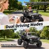 12V Ride on Car for Kids,12v Kids Ride on Car with Parent Remote Control, Spring Suspension & Bluetooth | Electric Toy Car with Music, Horn, LED Lights, 3 Speeds (4.1MPH Max) view 4