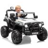 12V Kids Ride on Truck Car,12v Kids Ride-on Car with Parent Remote Control,Features Spring Suspension, Bluetooth Music, Horn, LED Lights & 3 Speed Settings view 1