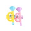 2Pcs Plastic Trumpet Toy Baby Music Horn Hooter Toy Early Musical Instrument Educational Toys for Children Random Color Kids Music Trumpet Horn Toys Cartoon view 1
